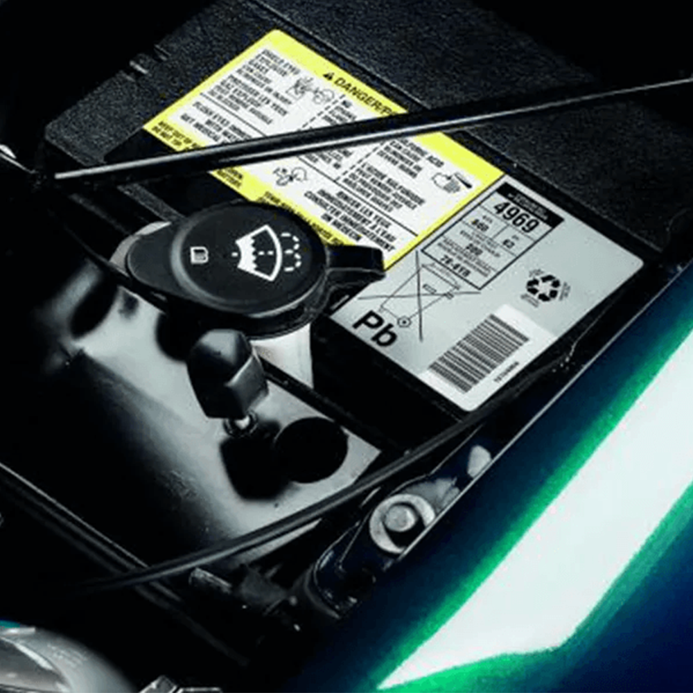 Automotive labels for vehicle parts and industrial durability