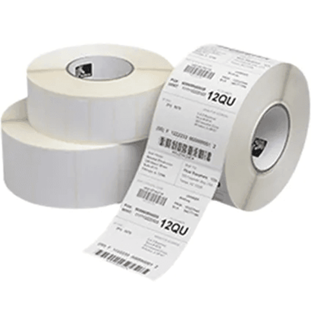 Direct thermal labels for barcode printing and logistics applications