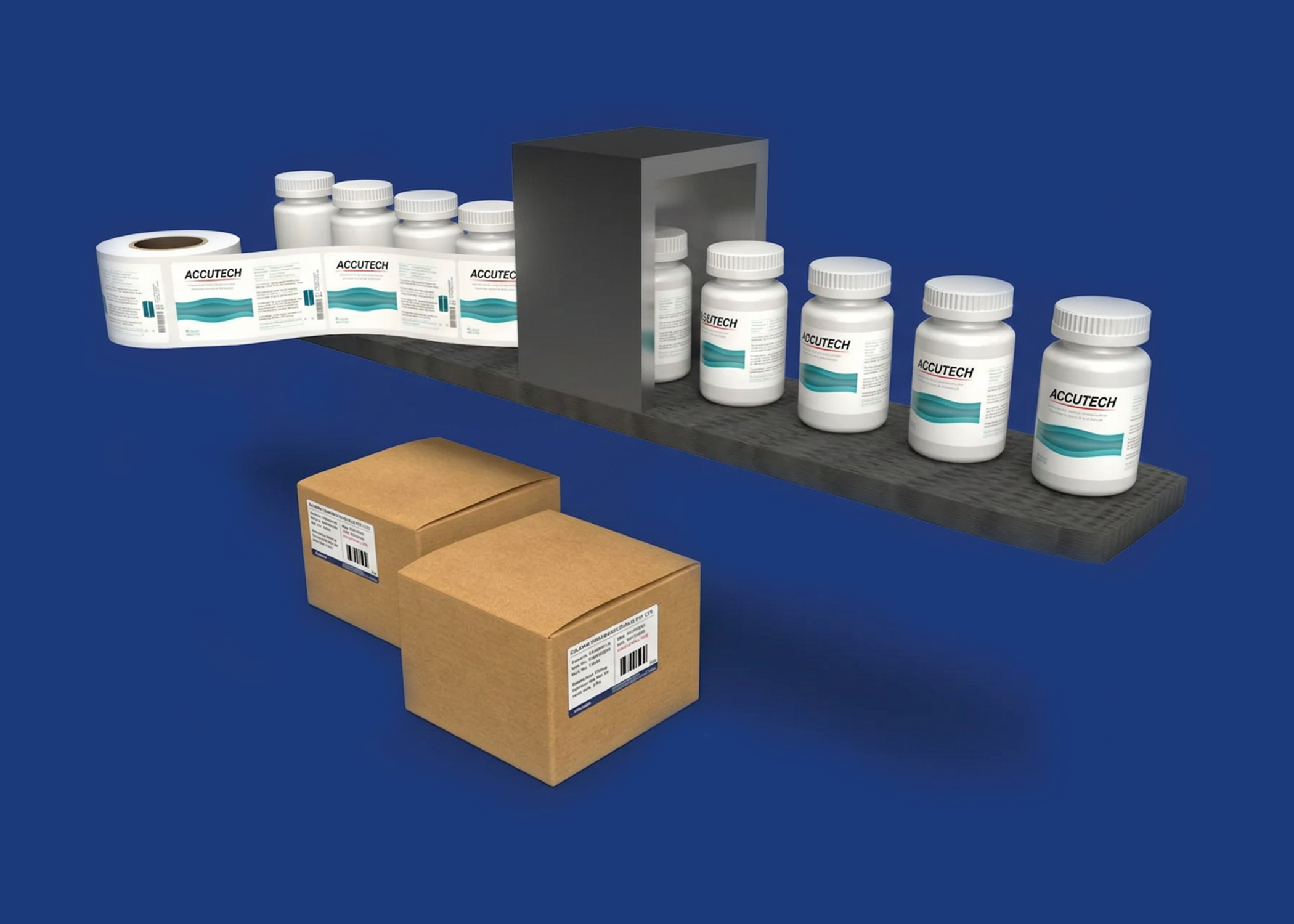 Pharmaceutical label manufacturer in India for barcode label printing and packaging solutions