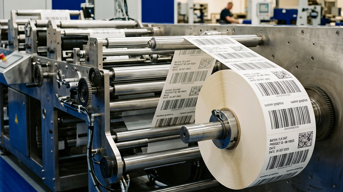 Custom Processing Label Examples Best Custom Label Manufacturers in India for Barcode, Pharmaceutical ...